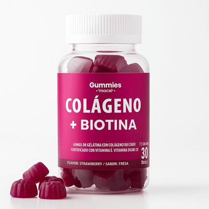 Colágeno Con Biotina En Gomitas | Para 30 días