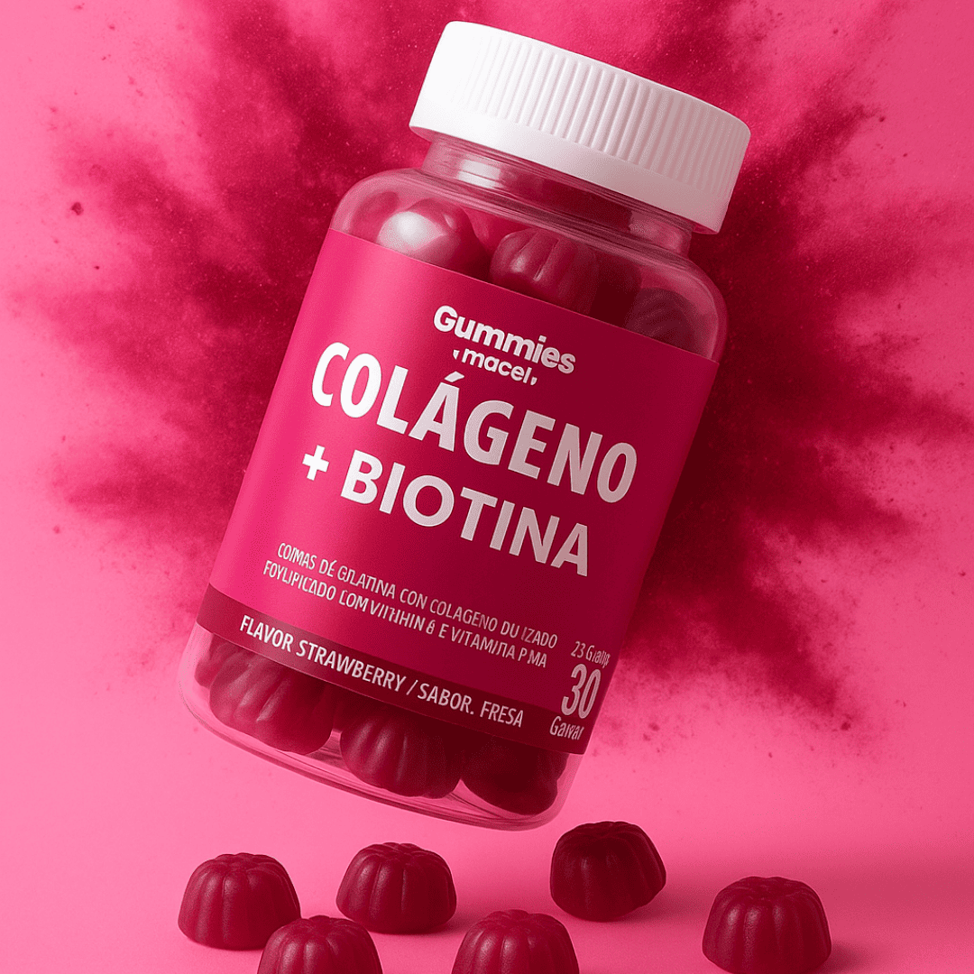 Colágeno Con Biotina En Gomitas | Para 30 días