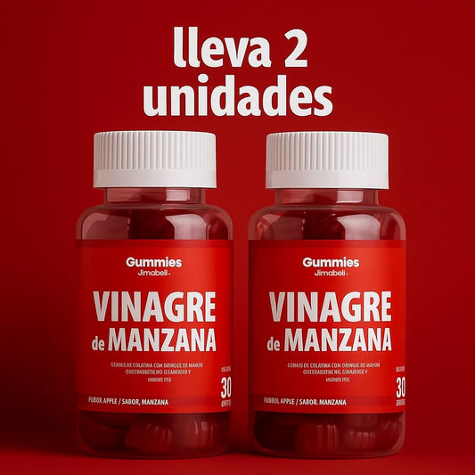 2 Vinagres de Manzana En Gomitas | Para 60 días